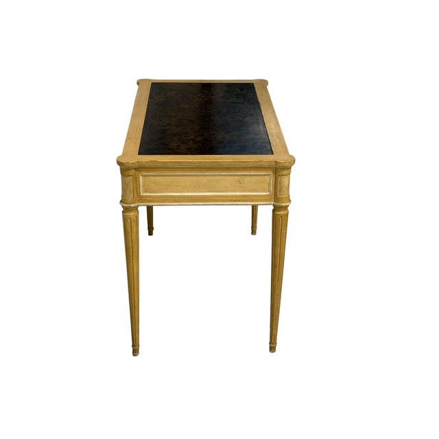 Wood 1970s Baker Furniture Writing Desk For Sale - Image 7 of 11