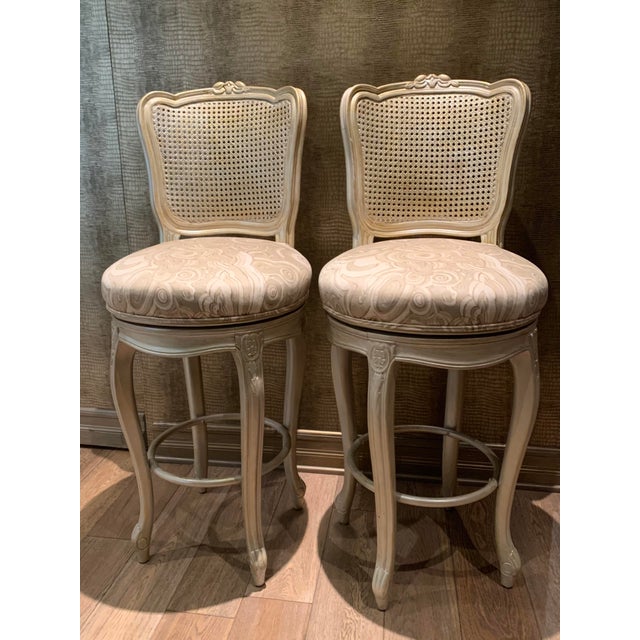 Vintage French Bar Stools a Pair Chairish