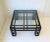 Post Modern Black Lacquer and Glass Geometric Square Coffee Table, Circa 1980s For Sale - Image 4 of 13