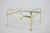 Italian Coffee Table in Brass and Glass by Mauro Lipparini, 1970s For Sale - Image 9 of 13