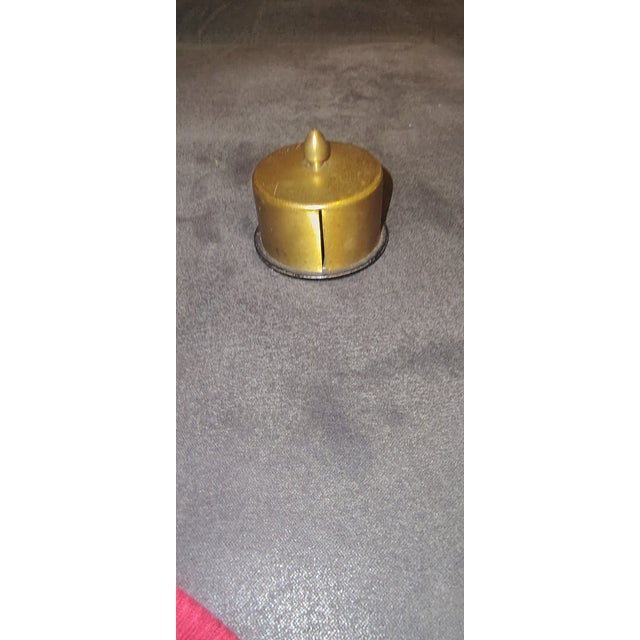 Mid 20th Century Brass Stamp Roll Holder For Sale In Cincinnati - Image 6 of 7