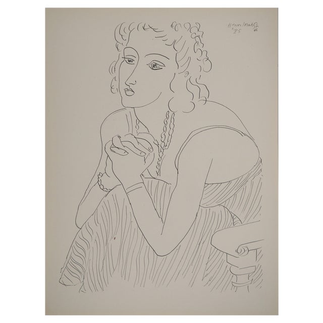 Henri Matisse, The Supplicant Muse, Lithograph For Sale