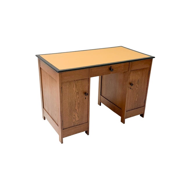 Art Deco Modernist Desk by J.A. Muntendam for L.O.V. Oosterbeek, 1920s For Sale - Image 15 of 17