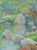 Beautiful landscape of a California springtime river scene by Ralph Edward Joosten (American, 1928-2009). Signed "R....