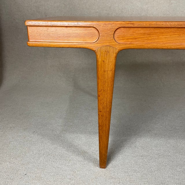 Johannes Andersen Coffee Table by Johannes Andersen for Trensum, Sweden, 1960s For Sale - Image 4 of 9