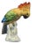 20th Century Porcelain Cockatoo Parrot Sculpture from Rudolstadt Volkstedt Manufacture, Germany For Sale