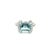 Natural Aquamarine Diamond Ring 6.5 14k white Gold 6.09 TCW Certified For Sale - Image 12 of 12