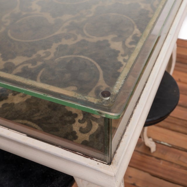 Metal Ice Cream Parlor Display Table, C.1900 For Sale - Image 7 of 11