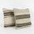 Mid-Century Modern Turkish Oushak Kilim Pillow Cover 20'' X 20'' - Set of Two For Sale - Image 3 of 4