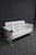 1950s Pie Crust Style Fully Restored White Metal Glider For Sale In Philadelphia - Image 6 of 14
