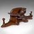 1900 Antique Carved Eagle Coat Rack For Sale - Image 9 of 10