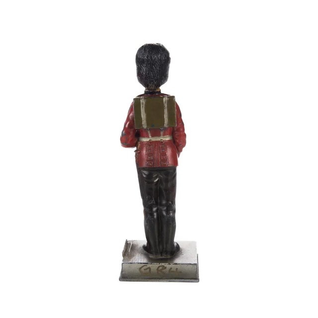 Vintage British Guard Lead Figurine Lighter For Sale In Los Angeles - Image 6 of 9
