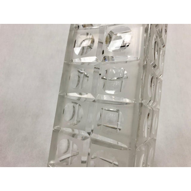 German Crystal Vase from Nachtmann, 1970s For Sale - Image 6 of 10