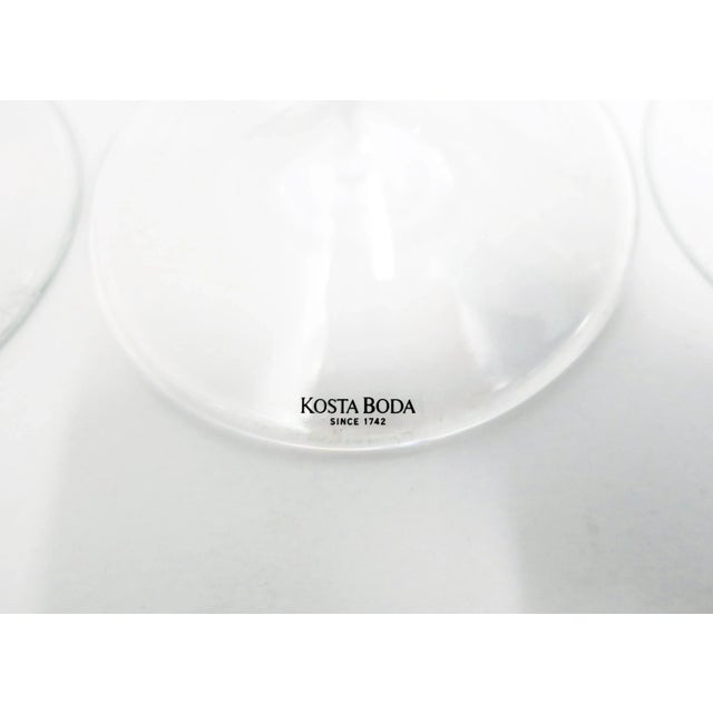 Sweden Scandinavian Modern Crystal Candlestick Holders - Set of 3 For Sale - Image 11 of 13