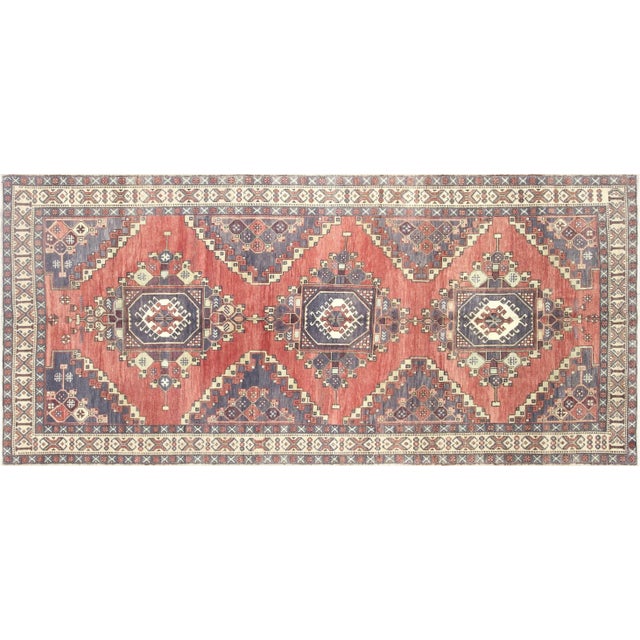 Textile 1960s Turkish Oushak Rug For Sale - Image 7 of 7