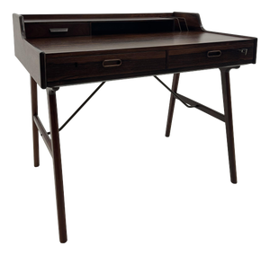 Danish Model 56 Desk in Rosewood by Arne Wahl Iversen for Vinde Mobelfabrik, 1960s