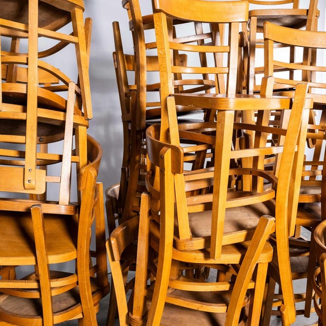 Vintage Beech Dining Chair, 1960s For Sale - Image 3 of 13