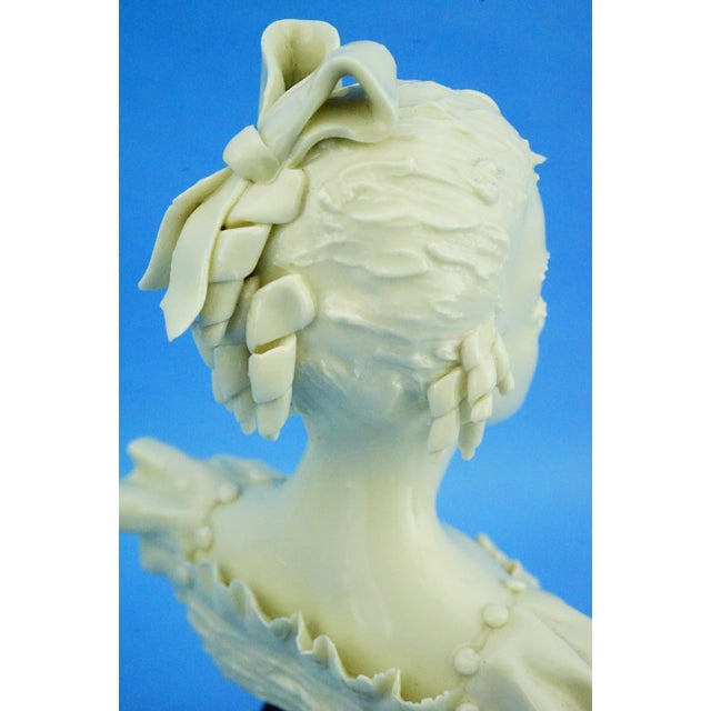 Tarcisio Tosin, Bust of a Lady, 20th Century, Porcelain For Sale - Image 16 of 18
