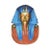 Plaster Egyptian Wall Hanging Bust of King Tut For Sale - Image 9 of 9