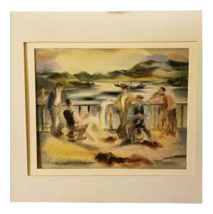 Leah Rinne Hamilton Original Watercolor Painting