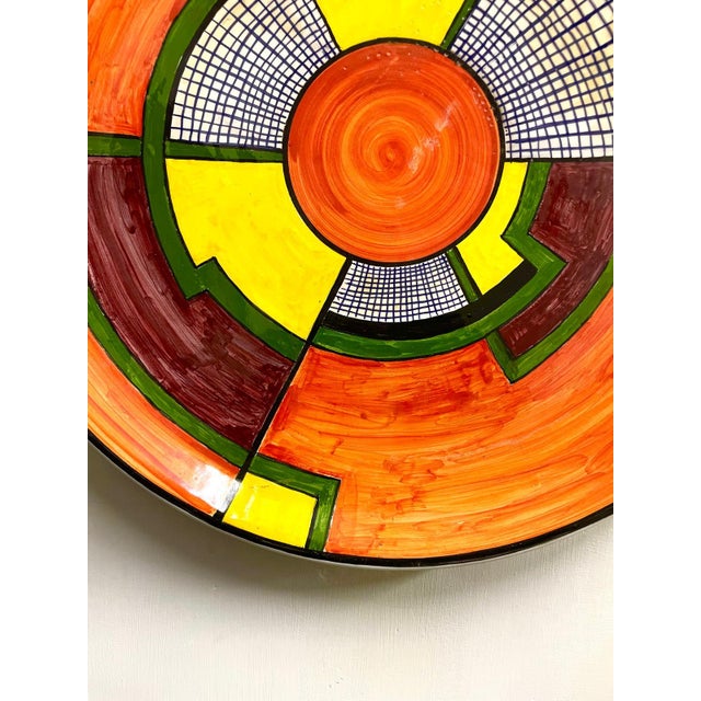 Vintage Ceramic Plate, 1980s For Sale - Image 3 of 7