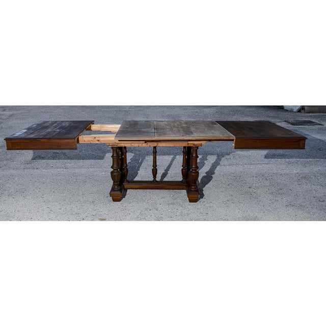 Extendable Liberty Table in Walnut For Sale - Image 5 of 18