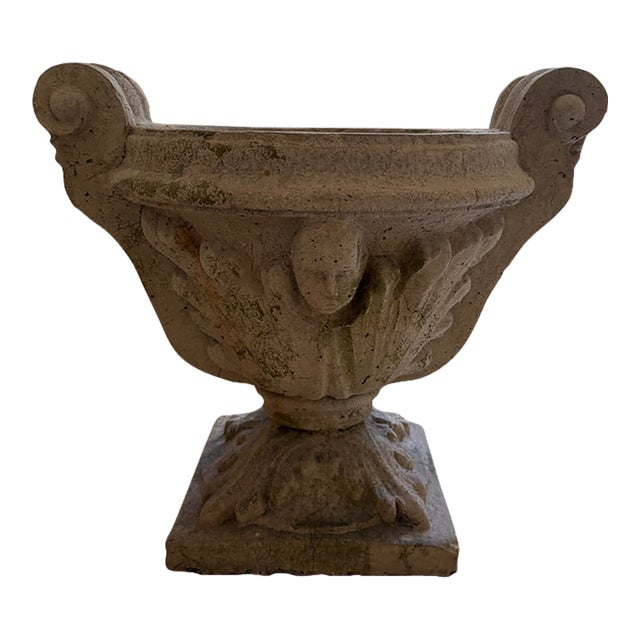 French Cast Stone Planter/Urn For Sale