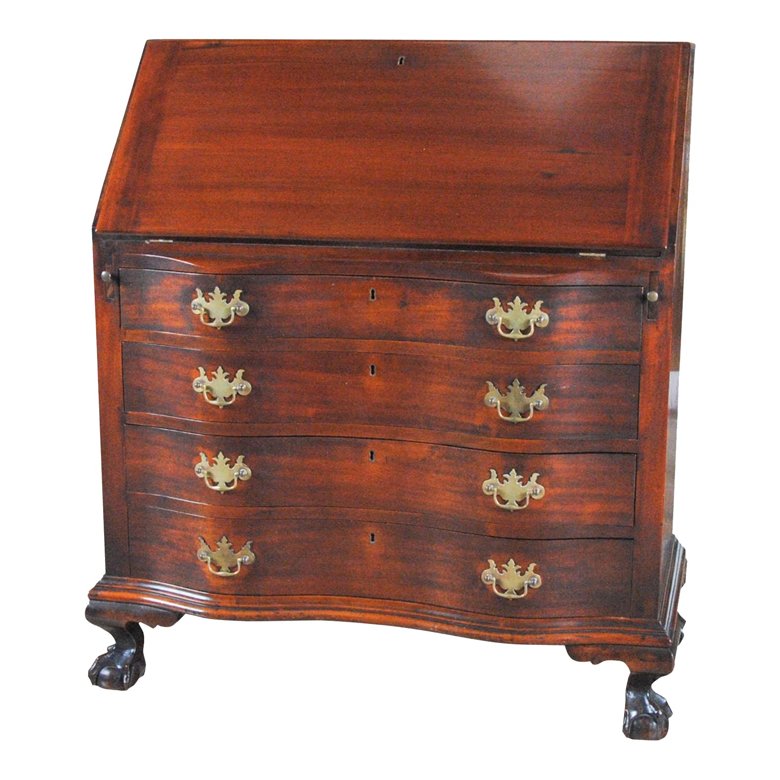 Early 20th Century Vintage Mahogany Secretary Desk Chairish