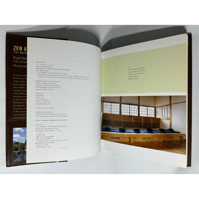 2000s Illustrated Quarto, Paul Discoe's Zen Architecture: The Building Process as Practice, Signed - 1 Book For Sale - Image 4 of 17