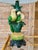 Sculptural Parrot Table Lamps With New Linen Shades - a Pair For Sale - Image 10 of 12