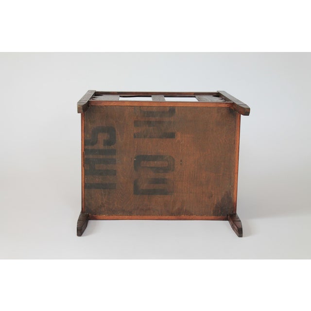 Vintage Arts & Craft Style Magazine Rack For Sale - Image 14 of 15