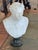 1950s Alabaster Bust of Dante For Sale - Image 6 of 9