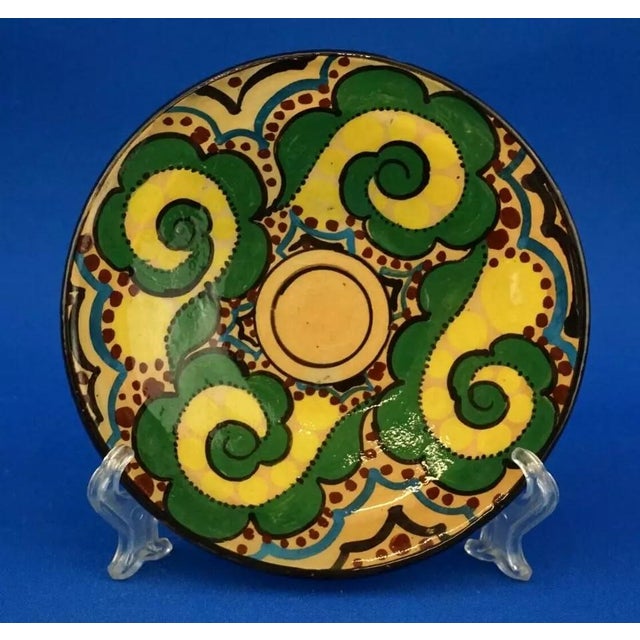 Futurist Ceramic Service from Ruggero Lanni Rome, Italy, 1920s, Set of 15 For Sale - Image 4 of 18