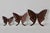 Metal Vintage Metal Cut-Out Wing Design Butterflies Wall Hanging-Set of 3 For Sale - Image 7 of 11