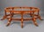 Large Burr Walnut Extending Oval Dining Table, 1950 For Sale - Image 4 of 12