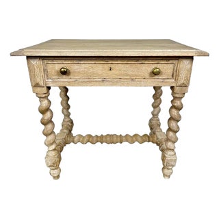 19th Century Jacobean Style Table With Drawer For Sale