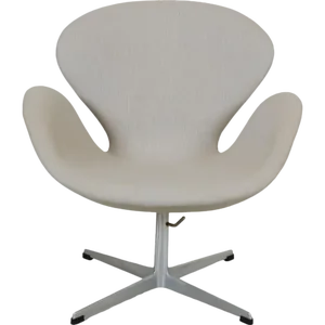 Vintage Swan Chair in Hallingdal Fabric by Arne Jacobsen, 1960s