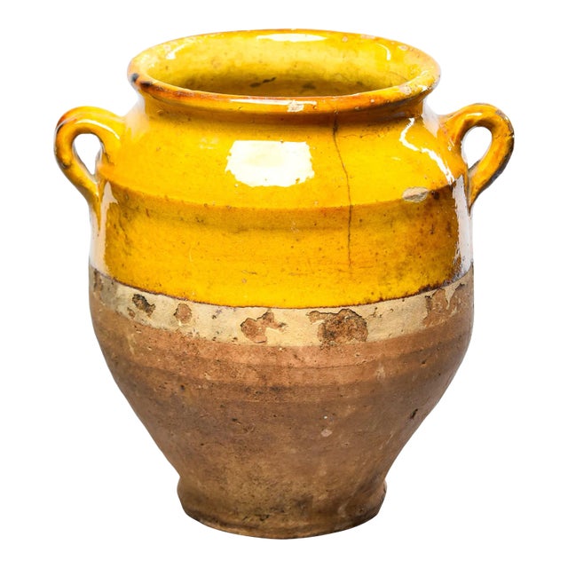 Medium French Early 20th Century Confit Jar For Sale