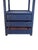 Pair of Henry Link Etageres in Navy For Sale - Image 9 of 10
