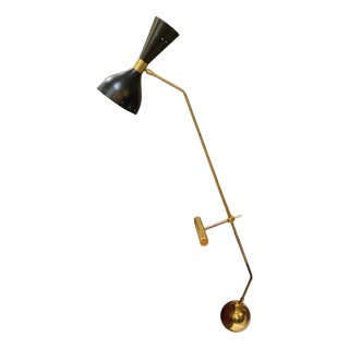 Thunderball Black Table Lamp from Stilnovo For Sale