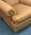 English Ethan Allen Upholstered Rolled Arm Club Chair For Sale - Image 3 of 11