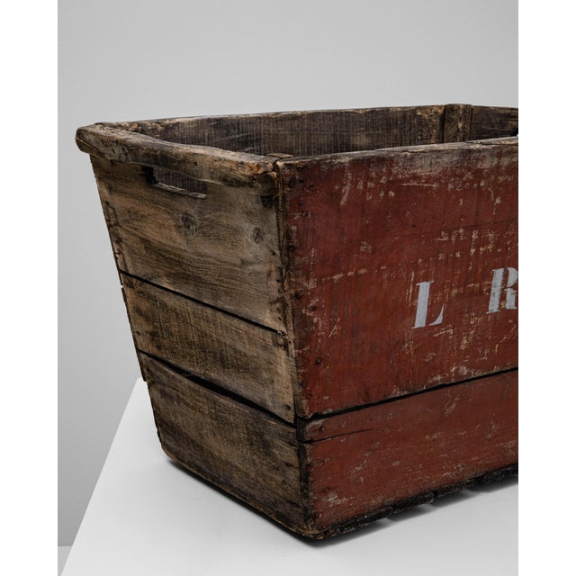 20th Century French Wooden Grape Crate For Sale In Greensboro - Image 6 of 18