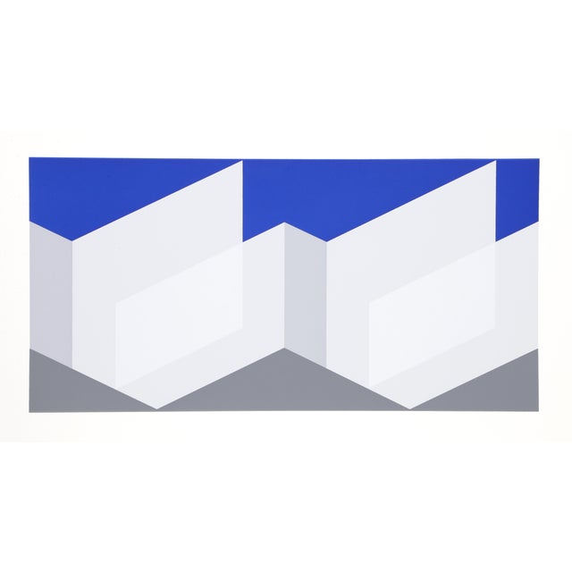 Artist: Josef Albers, German (1888 - 1976)<br>Title: Biconjugate: Outdoor - P2, F23, I2<br>Portfolio: Formulation:...