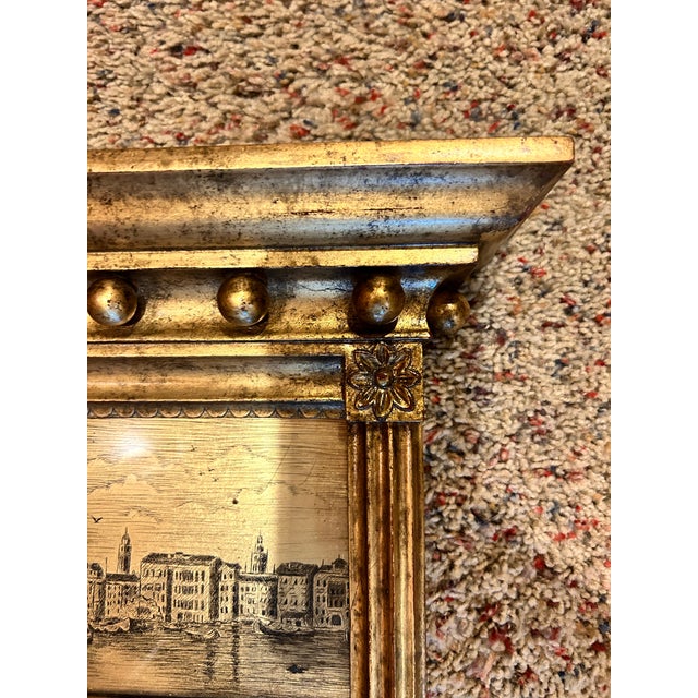 Late 20th Century John-Richard Gold Gilded Mirror For Sale In Portland, OR - Image 6 of 7