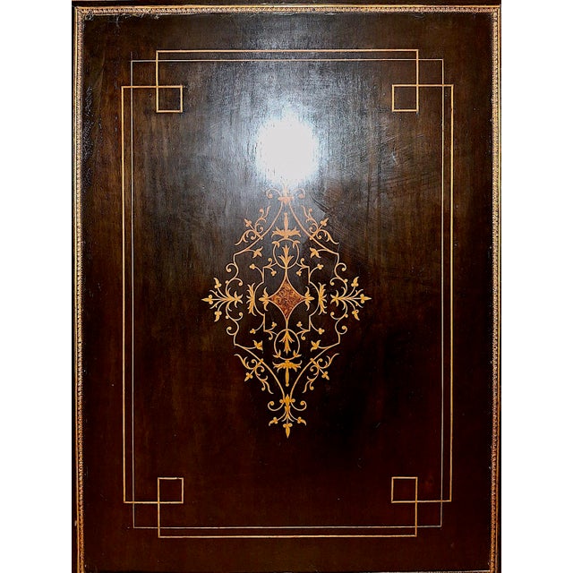 Wood Napoleon III Second Empire Ebonized and Inlaid Credenza For Sale - Image 7 of 11