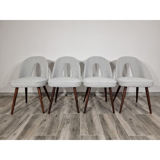 Dining Chairs by Antonin Suman, 1960s, Set of 4 For Sale - Image 14 of 18