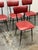 Italian Circa 1930's Modernist Dining Chairs, Set of Four For Sale - Image 4 of 12