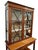 19th Century Edwardian Inlaid Mahogany & Glass Display Cabinet For Sale - Image 5 of 12