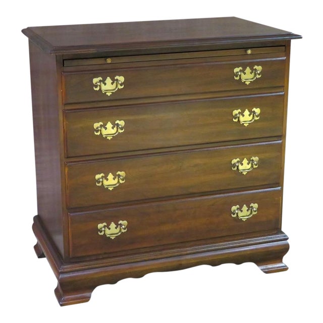 1960s Traditional Solid Cherry Bachelors Chest Chairish