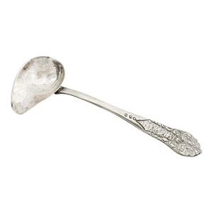 Mid 20th Century Handmade Mexican Sterling Silver Ladle